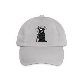 sensenmann sonnenbrille - Baseballkappe - Grau - Vorne