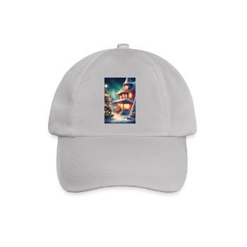 Wunderschöne Weihnachtszeit - Baseballkappe - Grau - Vorne