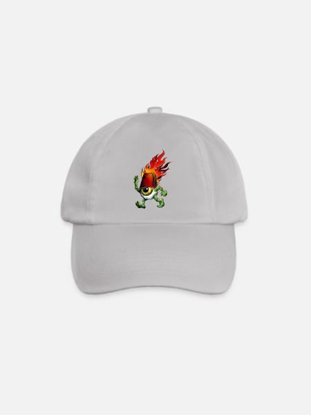 On Fire - Baseballkappe - Grau