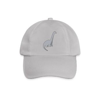 Geschenk Dinosaurier Fossil Kawaii Trex Comic Dino - Baseballkappe - Grau - Vorne