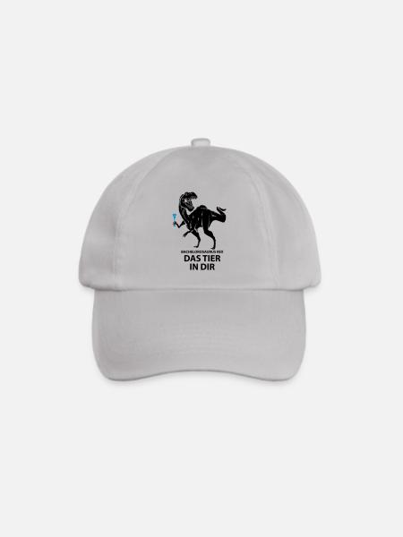 Party Saurus - Baseballkappe - Grau