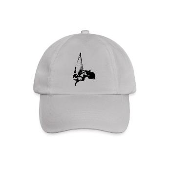 Hanging Sideways - Baseballkappe - Grau - Vorne