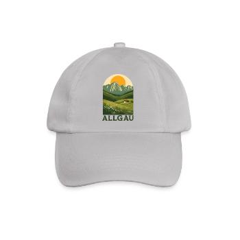 Allgäu Alpine Nature - Baseballkappe - Grau - Vorne