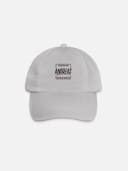 Andreas - Baseballkappe - Grau
