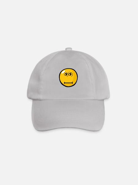 Smiley Hypnotised - Baseballkappe - Grau