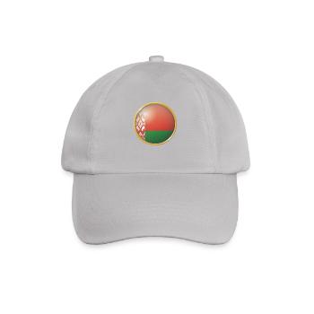 Belarus Emblem - Baseballkappe - Grau - Vorne
