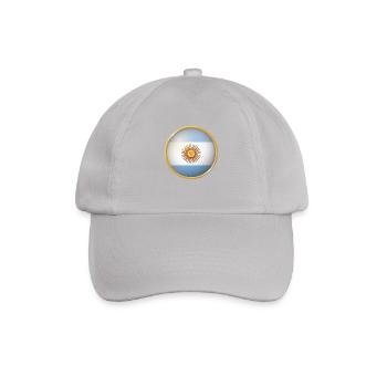 Argentinien Emblem - Baseballkappe - Grau - Vorne