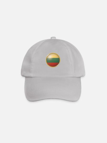 Litauen Emblem - Baseballkappe - Grau