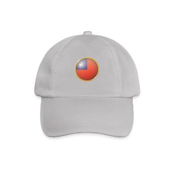 Taiwan Emblem - Baseballkappe - Grau - Vorne