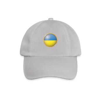 Ukraine Emblem - Baseballkappe - Grau - Vorne
