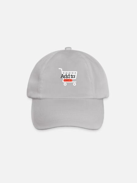 Add to Cart - Baseballkappe - Grau