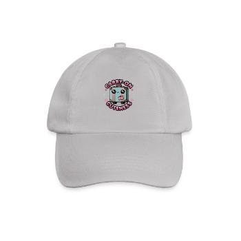 Kawaii Koffer – Handgepäck Niedlichkeit Reise Wortspiel - Baseballkappe - Grau - Vorne