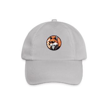 Fuchs Comic Cool - Baseballkappe - Grau - Vorne