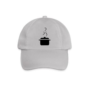 Kochtopf - Baseballkappe - Grau - Vorne