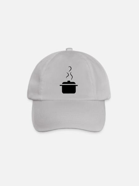 Kochtopf - Baseballkappe - Grau