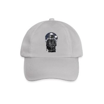 ASTRONAUT REBELL - Lustiges Astronauten Geschenk - Baseballkappe - Grau - Vorne