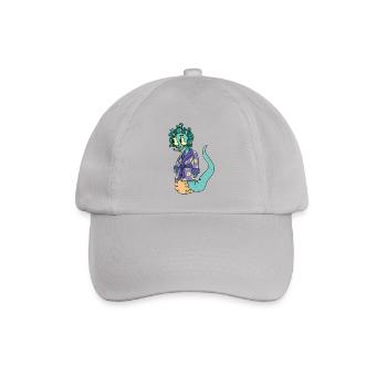 Monster - Baseballkappe - Grau - Vorne