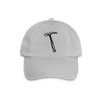 hammer - Baseballkappe - Grau - Vorne