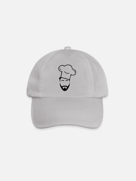 cook design - Baseballkappe - Grau