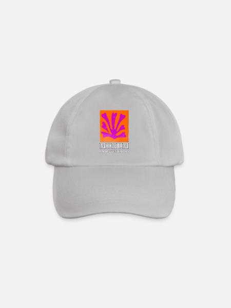 Mokum Amsterdam Emblem Neon Orange - Baseballkappe - Grau