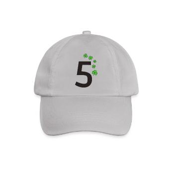 5 - Baseballkappe - Grau - Vorne