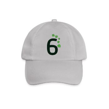 6 - Baseballkappe - Grau - Vorne
