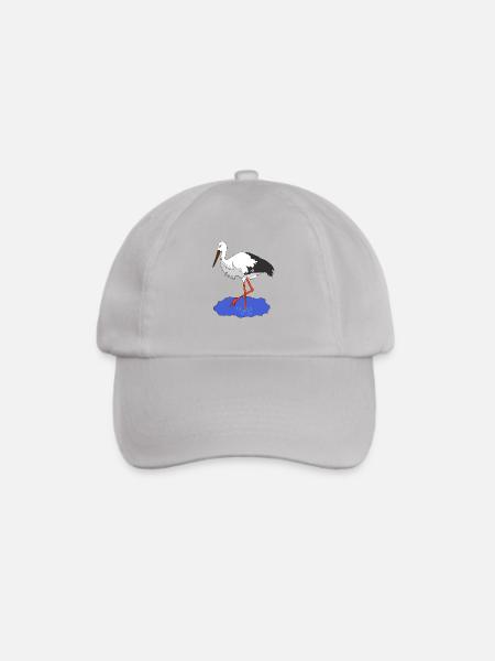 Storch - Baseballkappe - Grau