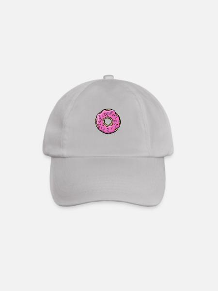 donut - Baseballkappe - Grau
