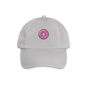 donut - Baseballkappe - Grau - Vorne