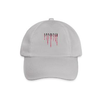 Blut Bad Boy - Baseballkappe - Grau - Vorne