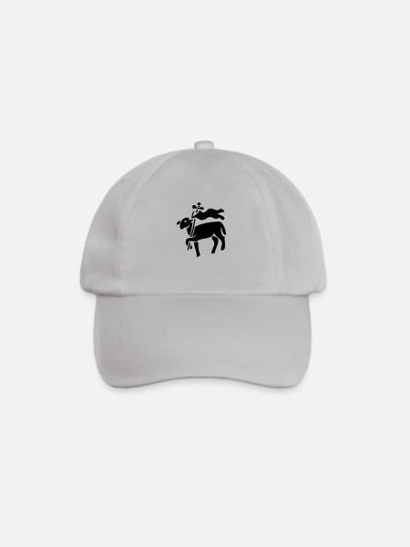 sheep - Baseballkappe - Grau