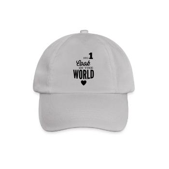Bester Koch der Welt - Baseballkappe - Grau - Vorne