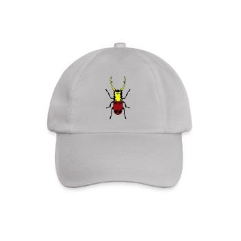 Hirschkäfer Insekt Insekten - Baseballkappe - Grau - Vorne