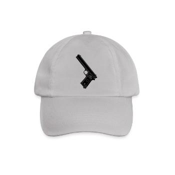 Militärpistole 38 Colt - Baseballkappe - Grau - Vorne