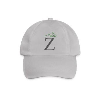 Z mit Kleeblätter - Baseballkappe - Grau - Vorne