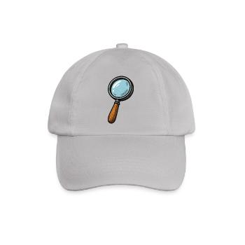lupe - Baseballkappe - Grau - Vorne