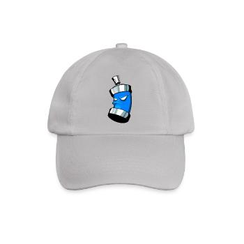 spray dose - Baseballkappe - Grau - Vorne