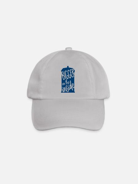 Bigger on the inside - Baseballkappe - Grau