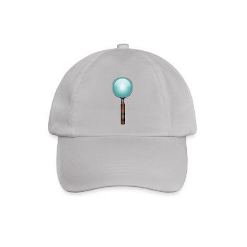 Lupe - Baseballkappe - Grau - Vorne