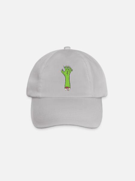 Zombie Greifer - Baseballkappe - Grau