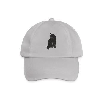 Miezekatze - Baseballkappe - Grau - Vorne