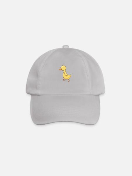 Ente - Baseballkappe - Grau