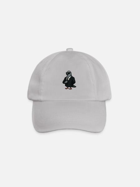 Spionage-Taube - Baseballkappe - Grau