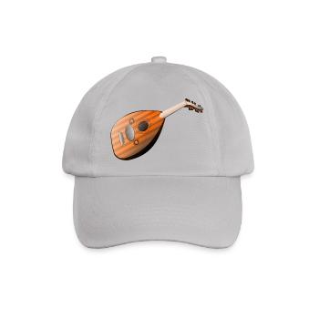 Mandoline - Baseballkappe - Grau - Vorne