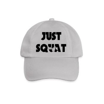 Just squat - Baseballkappe - Grau - Vorne