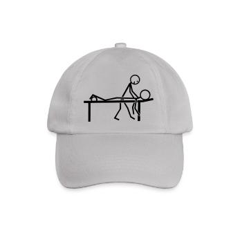Masseur - Baseballkappe - Grau - Vorne