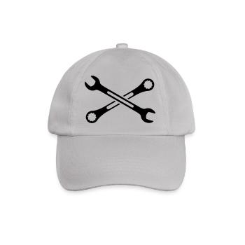 Werkzeuge - Baseballkappe - Grau - Vorne