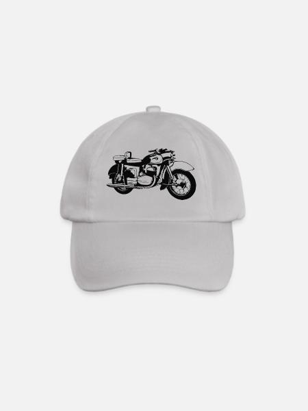 MZ ES 250 Doppelport - Baseballkappe - Grau