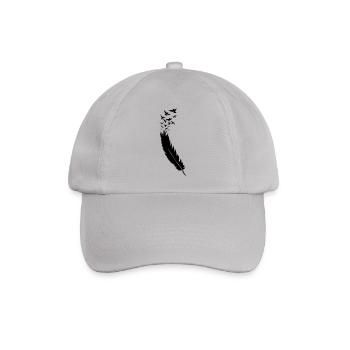 fly_away - Baseballkappe - Grau - Vorne