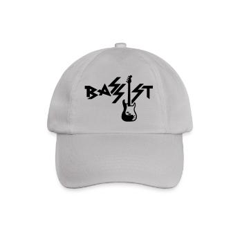 bassist - Baseballkappe - Grau - Vorne